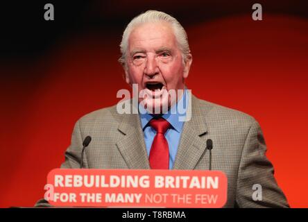 DENNIS SKINNER MP, 2018 Stockfoto