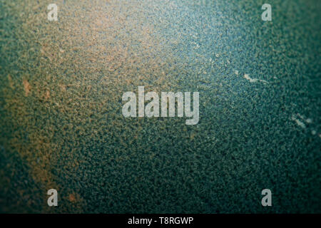 Close-up Makro Bild eines natürlich gefärbte Ostereier Shell über Kohl erstellen eine interessante Textur. Stockfoto