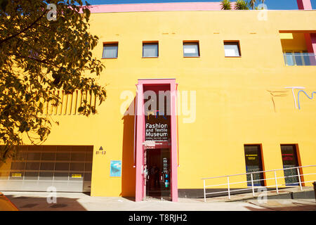 Bermondsey: Mode und Textil Museum, London UK. Der von dem Architekten Ricardo Legorreta entworfen. Stockfoto