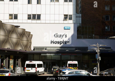 NHS: Guys Hospital London, UK. Stockfoto