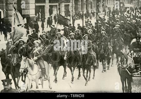 "Typen der Russische Kavallerie', (1919). Schöpfer: Unbekannt. Stockfoto