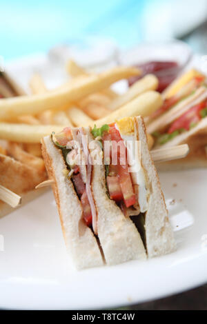 Club-sandwich Stockfoto