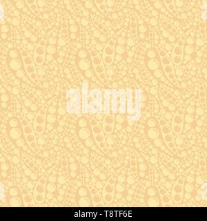 Hell abstrakt Vector nahtlose Muster mit natürlichen Luftblasen auf farbigen Hintergrund. Abstrakte farbenfrohe Ornament für Textilwaren, Drucke, Tapete, wrappi Stock Vektor