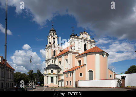 Wilna, Litauen, 14, Mai, 2019, Kirche St. Michael, Vilnius Stockfoto