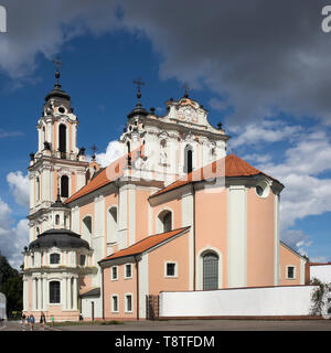 Wilna, Litauen, 14, Mai, 2019, Kirche St. Michael, Vilnius Stockfoto