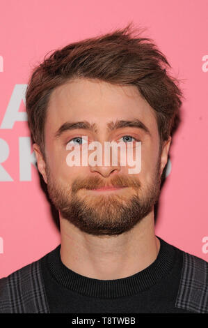 NEW YORK, NY - 14. Mai: Daniel Radcliffe besucht eine Siebung und Gespräch für "Wunder der Arbeitnehmer am 92 Y am 14. Mai 2019 in New York City. Stockfoto