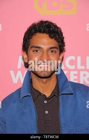 NEW YORK, NY - 14. Mai: Karan Soni besucht eine Siebung und Gespräch für "Wunder der Arbeitnehmer am 92 Y am 14. Mai 2019 in New York City. Stockfoto