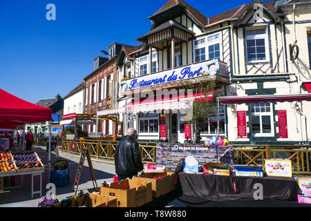 Le Crotois, Bucht der Somme, Hauts-de-France, Frankreich Stockfoto