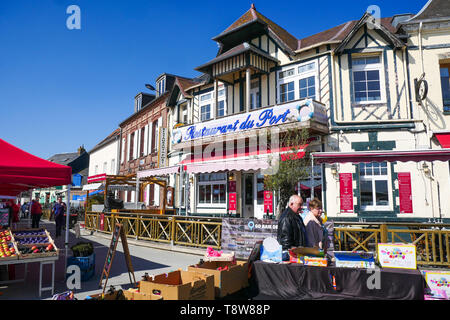 Le Crotois, Bucht der Somme, Hauts-de-France, Frankreich Stockfoto