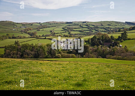 Gwenddwr Dorf, Erwood, Builth Wells, Powys, Wales UK Stockfoto