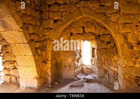 Castillo del Desierto Al-Azraq. Jordanien, Oriente Medio Stockfoto