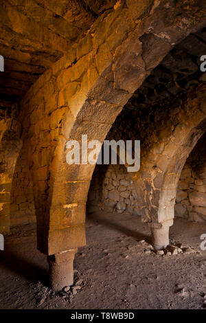 Mezquita. Castillo del Desierto Al-Azraq. Jordanien, Oriente Medio Stockfoto