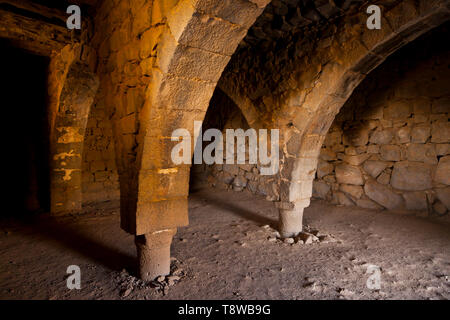 Mezquita. Castillo del Desierto Al-Azraq. Jordanien, Oriente Medio Stockfoto