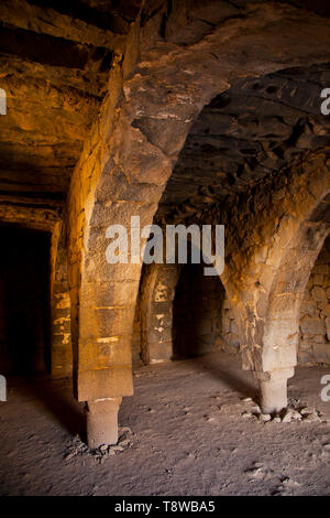 Mezquita. Castillo del Desierto Al-Azraq. Jordanien, Oriente Medio Stockfoto