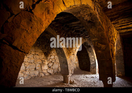 Mezquita. Castillo del Desierto Al-Azraq. Jordanien, Oriente Medio Stockfoto