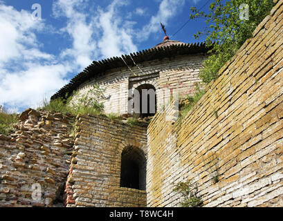 Die Festung in Oreshek Shlisselburg. Leningrader Oblast. Russland Stockfoto
