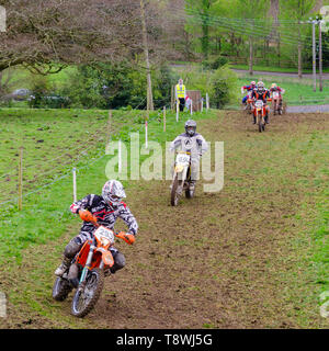 Dalway Bawn Motocross, Moto-X, Event, 16. April 2011, Carrickfergus, County Antrim, Großbritannien Stockfoto