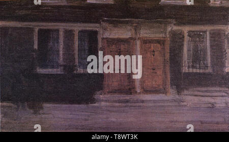 James Abbott Mcneill Whistler - Chelse Häuser 1887 Stockfoto