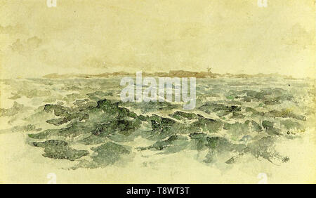James Abbott Mcneill Whistler - Niederländische Küste 1887 Stockfoto