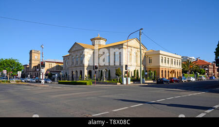 Toowoomba Court House ist eine denkmalgeschützte ehemalige courthousebuilt 1876 Stockfoto