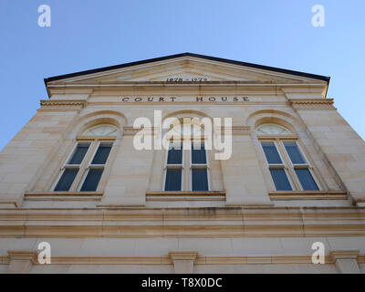 Toowoomba Court House ist eine denkmalgeschützte ehemalige courthousebuilt 1876 Stockfoto