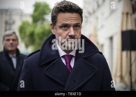 Warszawa, Mazowieckie, Polen. 15 Mai, 2019. Bürgermeister von Warschau, Rafal Trzaskowski ist während der Zeremonie gesehen. Credit: Attila Husejnow/SOPA Images/ZUMA Draht/Alamy leben Nachrichten Stockfoto