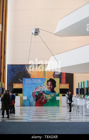 Vereinten Nationen, New York, USA, 14. Mai 2019 - Vierte UN-Multi-Stakeholder-Forum für Wissenschaft, Technologie und Innovation für die SDGs (STI heute Forum) auf das UN-Hauptquartier in New York. Foto: Luiz Rampelotto/EuropaNewswire PHOTO CREDIT OBLIGATORISCH. | Verwendung weltweit Stockfoto