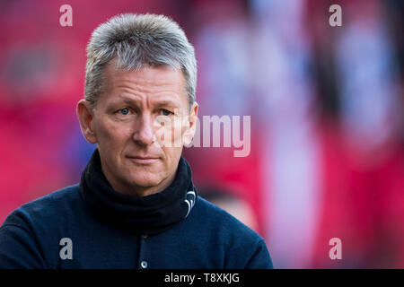 EINDHOVEN, PSV-Heracles Almelo, 15-05-2019 Fußball, niederländischen Eredivisie Saison 2018 - 2019, Philips Stadion, Heracles Almelo Trainer Frank Wormuth Stockfoto