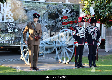 Honourable Artillery Company - Jährliche Offener Abend, Finsbury Kaserne, London, UK, 14. Mai 2019, Foto von Richard Goldchmidt Stockfoto