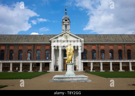 England, London, Royal Hospital Chelsea, Achteck, Abbildung Hof Stockfoto