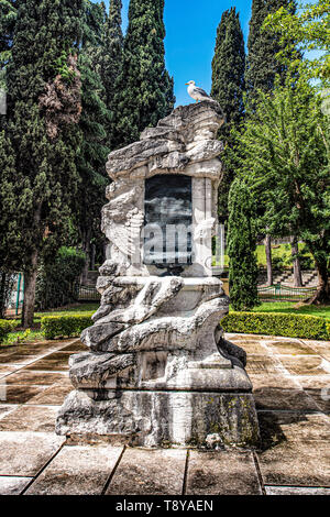 Denkmal für den Sieg in den Garten des Palazzo Salviati, heute das Centro Alti Studi della Difesa, in Rom, Italien Stockfoto