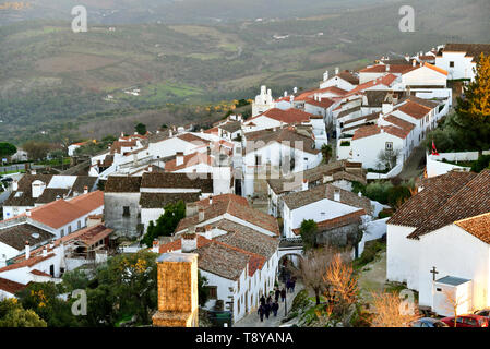 Im 9. Jahrhundert Dorf Marvão mit arabischen Ursprungs. Portugal Stockfoto