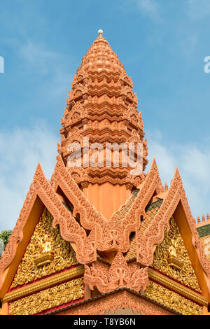 Der Wat Bo Tempel in der Stadt Siem Reap im Nordwesten von Kambodscha. Siem Reap, Kambodscha, November 2018 Stockfoto