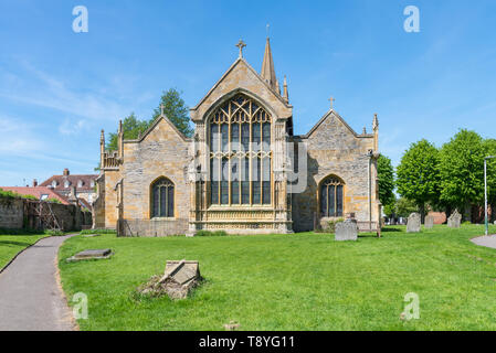 St Lawrence's Kirche in der Stadt von Evesham Worcestershire Stockfoto