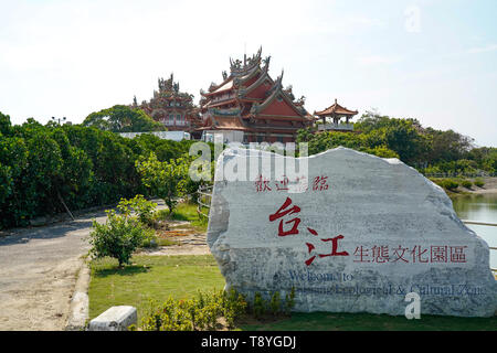 Sicao grünen Tunnel ökologischen Park. Tainan, Taiwan. Stockfoto