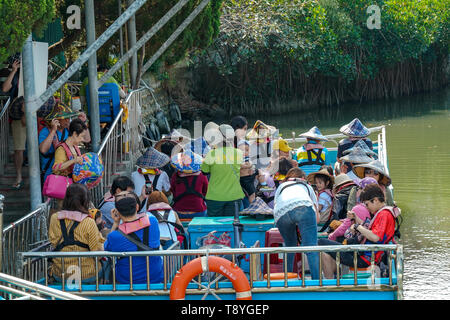 Sicao grünen Tunnel ökologischen Park. Tainan, Taiwan. Stockfoto