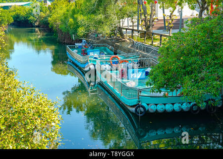 Sicao grünen Tunnel ökologischen Park. Tainan, Taiwan. Stockfoto