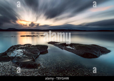 Moses Point, North Saanich, Vancouver Island, BC, Kanada Stockfoto