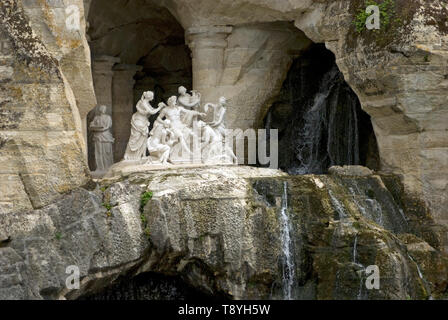 Detail des Apollos Bad Grove in den Gärten von Versailles Stockfoto