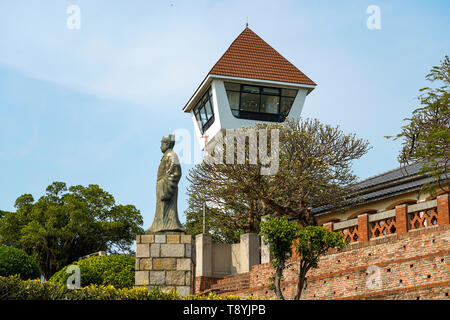 Anping altes Fort in Tainan, Taiwan. Anping Fort ist auf der Grundlage der holländischen Festung namens Fort Zeelandia errichtet. Stockfoto