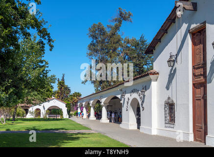 Das Weingut Undurraga (Viña Undurraga), Talagante, Maipo Valley, Región Metropolitana, Chile, Südamerika Stockfoto