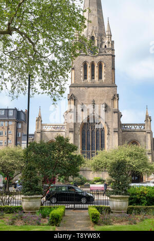 St James Church in Sussex Gardens, Paddington, London Stockfoto