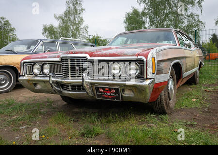 BERLIN, 27. APRIL 2019: Full-size Kombi Ford LTD Country Squire, 1972 Stockfoto