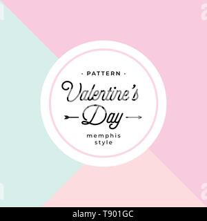 Valentines Tag realistischen Stil Vektor Stock Vektor