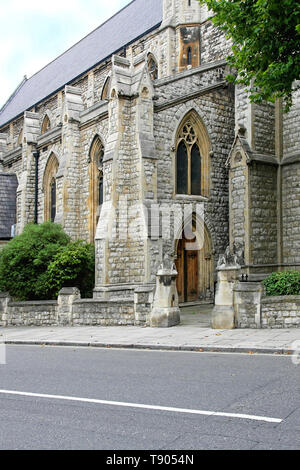 St. Maria von den Engeln an der Katholischen Kirche in London Bayswater Stockfoto