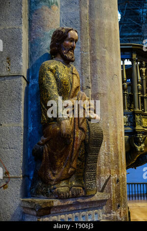 Santiago de Compostela, Spanien - 12. Mai 2019: Santiago de Compostela, Spanien. Stockfoto