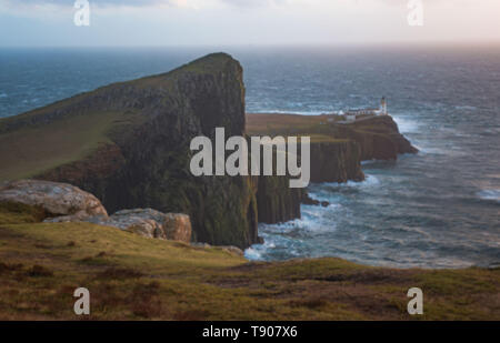 Landschaftlich Punkt, Isle Of Skye, Schottland Stockfoto