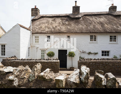 Colwinston, Wales - Hütte im Dorf Stockfoto
