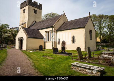 Colwinston, Wales Village Kirche von St. Michael und All Angels Stockfoto