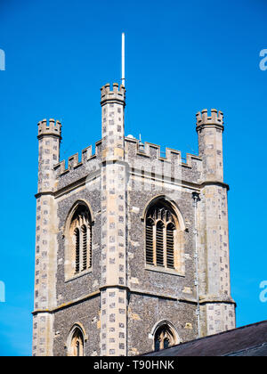 Pfarrei von Henley mit remenham Kirche, neben dem Fluss Themse, Henley-on-Thames, Berkshire, England, UK, GB. Stockfoto